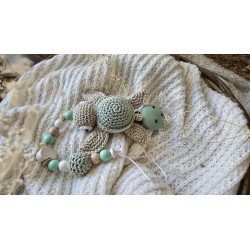 Nuggikette mit Schildkröte in mint