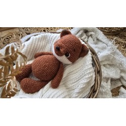 Fuchs Jupiter mit Alpacawolle