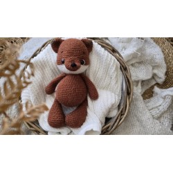 Fuchs Jupiter mit Alpacawolle