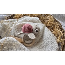 Schildkrötengreifring in rosa