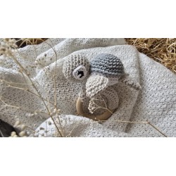 Schildkrötengreifring in patina