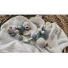 Kinderwagenkette mit Schildkröte in mint