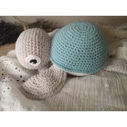 Schildkrötenspieluhr in hellblau